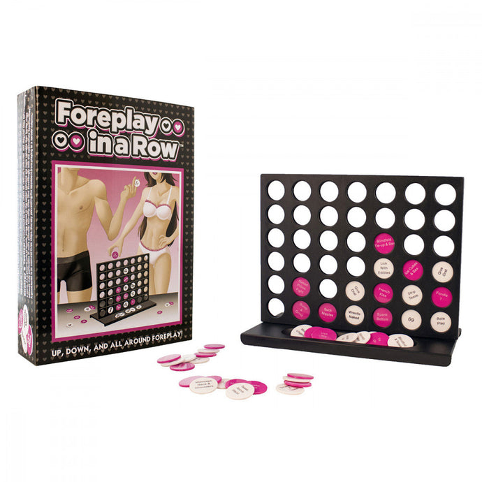 Foreplay in a Row Adult Connect Four Game for Couples