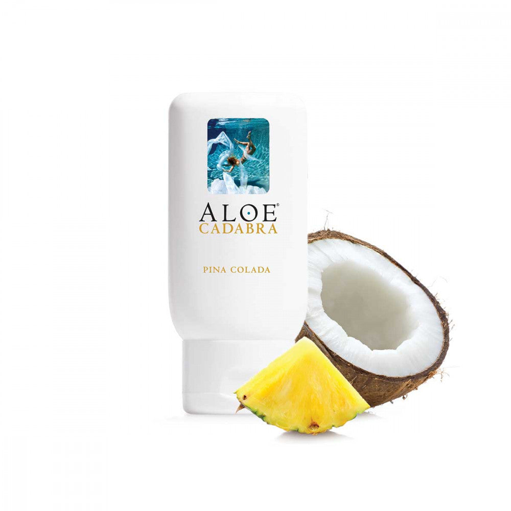 aloe vera sex lubricant Aloe Cadabra Piña Colada Natural Aloe Water-Based Lubricant – The Pleasure  Parlor