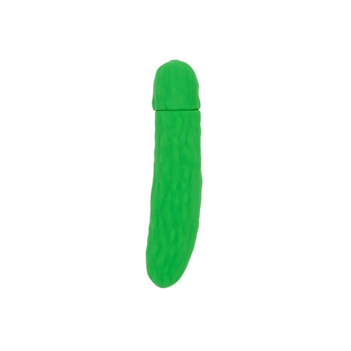 Emojibator Pickle Silicone Vibrator