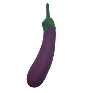 Emojibator Rechargeable XL Eggplant Vibrator