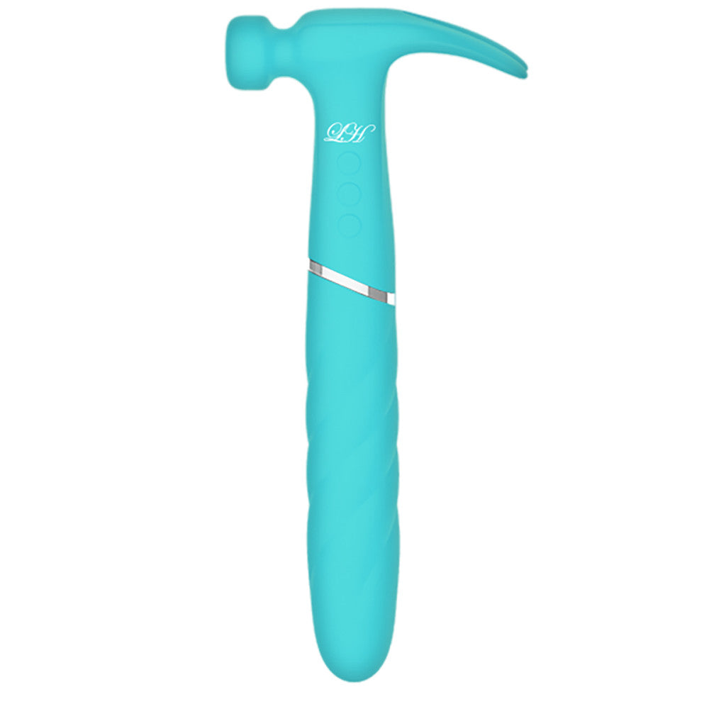 The Love Hamma Rounded-end Hammer Shaped Vibrating Sex Toy The Pleasure Parlor The Love Hamma Rounded-end Hammer Shaped Vibrating Sex Toy The Pleasure Parlor
