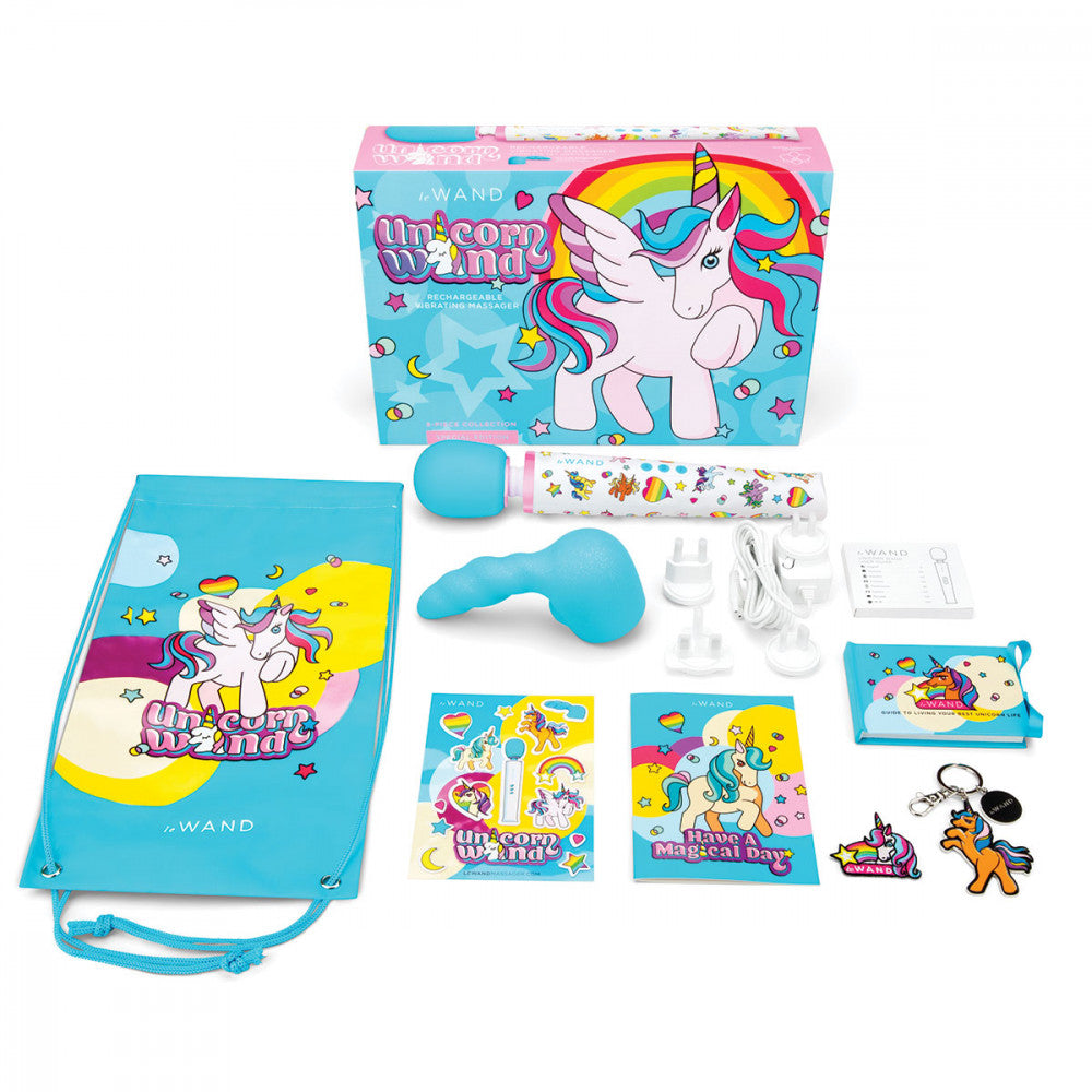 Le Wand Unicorn Wand Limited Edition 8-Piece Kit The Pleasure Parlor Le Wand Unicorn Wand Limited Edition 8-Piece Kit The Pleasure Parlor