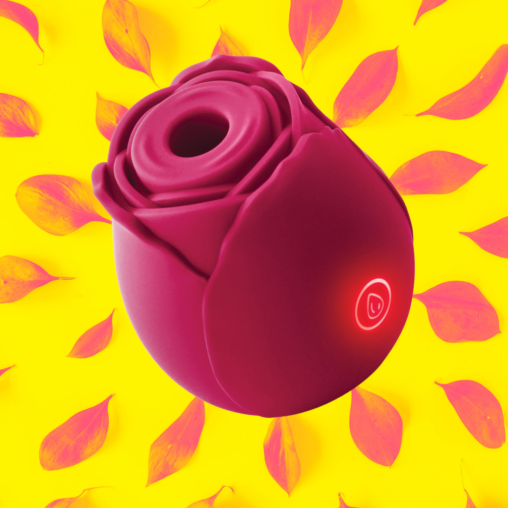 The Rose Rechargeable Suction Vibrator The Pleasure Parlor The Rose Rechargeable Suction Vibrator The Pleasure Parlor