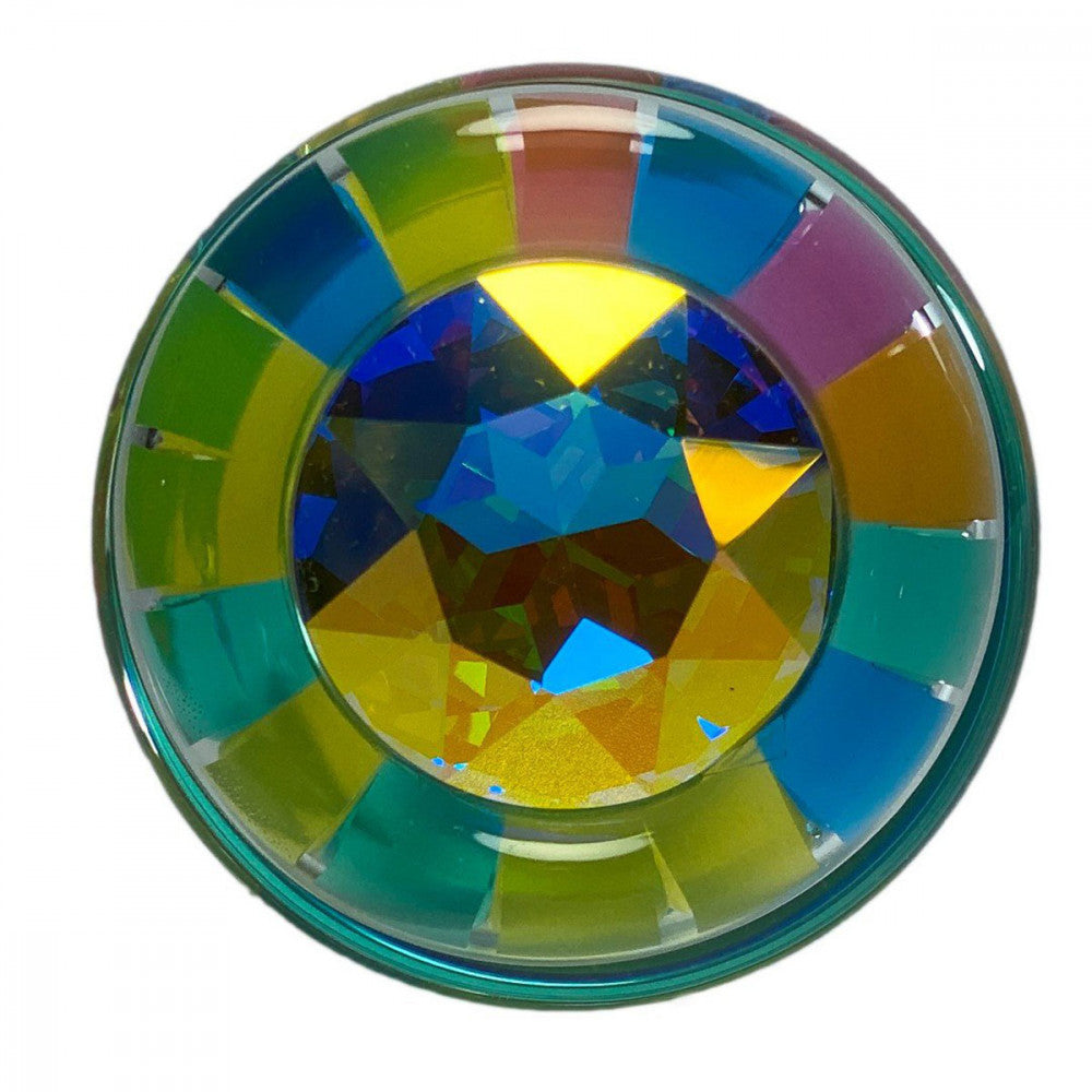 Crystal Delights Funfetti Glass Anal Plug - Aurora Borealis The Pleasure Parlor Crystal Delights Funfetti Glass Anal Plug - Aurora Borealis The Pleasure Parlor