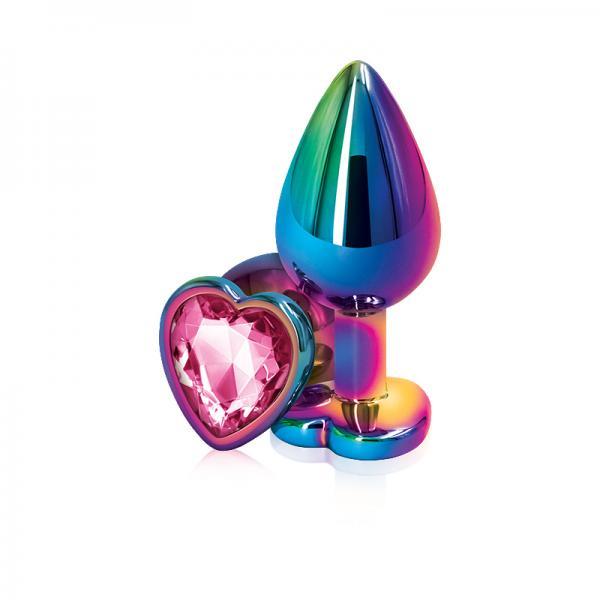 Holographic Jeweled Heart Butt Plug (Pink Gemstone) – The Pleasure Parlor