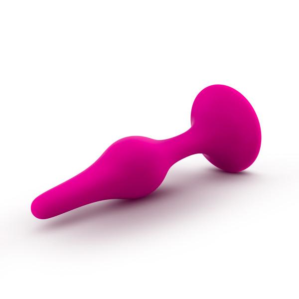 Slim Tapered Silicone Butt Plug  The Pleasure Parlor