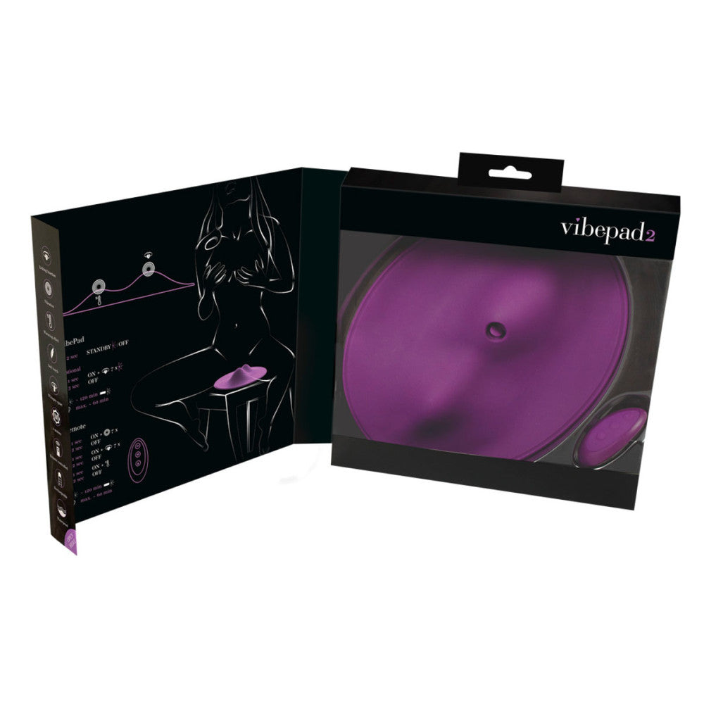 The VibePad 2 Hands-Free Flat Vibrating and Warming Grinding Pad The Pleasure Parlor The VibePad 2 Hands-Free Flat Vibrating and Warming Grinding Pad The Pleasure Parlor