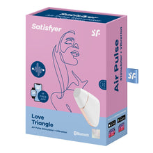 Satisfyer Love Triangle Air Pulse Clit Stimulator with Vibration