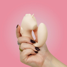 Unihorn C Horse Coral Throb - Pulsating Wearable Unicorn Vibrator