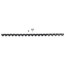 Sportsheets S&M Faux Leather Heart Choker-Style Collar