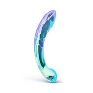 Biird Kalii Double-Ended Glass G-Spot Dildo - Iridescent Purple