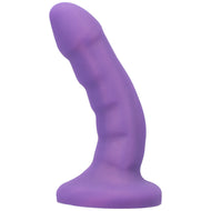 Tantus Curve 6" Silicone G-Spot Dildo - Amethyst Purple