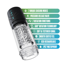 Whirlwind Pro Rotating and Sucking Penis Masturbator