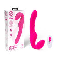 Together Toy 8.5" Strapless Strapon Remote Control Vibrator