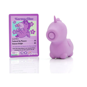 Unihorn Karma Lilac - Purple Unicorn Pulsating Clit Vibrator