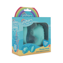 Unihorn C Horse Ocean Peak Blue - Throbbing Fluttering Unicorn Vibrator