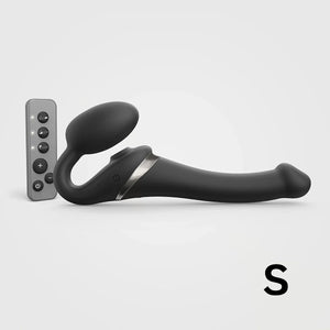 Strap On Me Small Bendable Vibrating Strapless Strap-On with Clit Suction