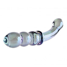 Lustrous Galaxy Iridescent Dual-Ended Glass G-Spot Wand