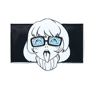 Nerdy Girl V2 Geeky BDSM Enamel Pin