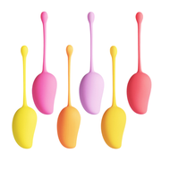 Mango Tropical 6-Piece Silicone Weighted Kegel Training Set