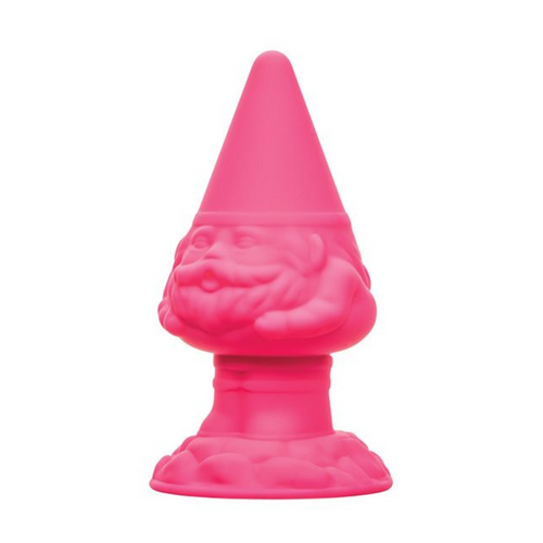 Naughty Bits Pink Anal Gnome Silicone Butt Plug