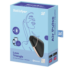 Satisfyer Love Triangle Air Pulse Clit Stimulator with Vibration