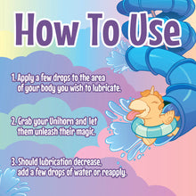 Unihorn Water-Slide Unicorn Water-Based Lubricant - 4.4 fl.oz