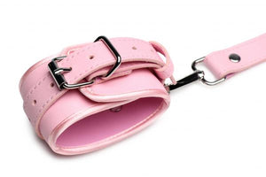 Pink Bondage Harness with Bows