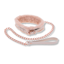 Peaches 'N CreaMe Faux Fur Collar & Leash