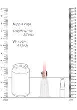 Pumped Rose Gold Clit & Nipple Pump Set - Size Medium