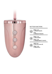 Pumped 3-Speed Rechargeable Automatic Rose Gold Pussy Pump