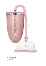 Pumped 3-Speed Rechargeable Automatic Rose Gold Pussy Pump