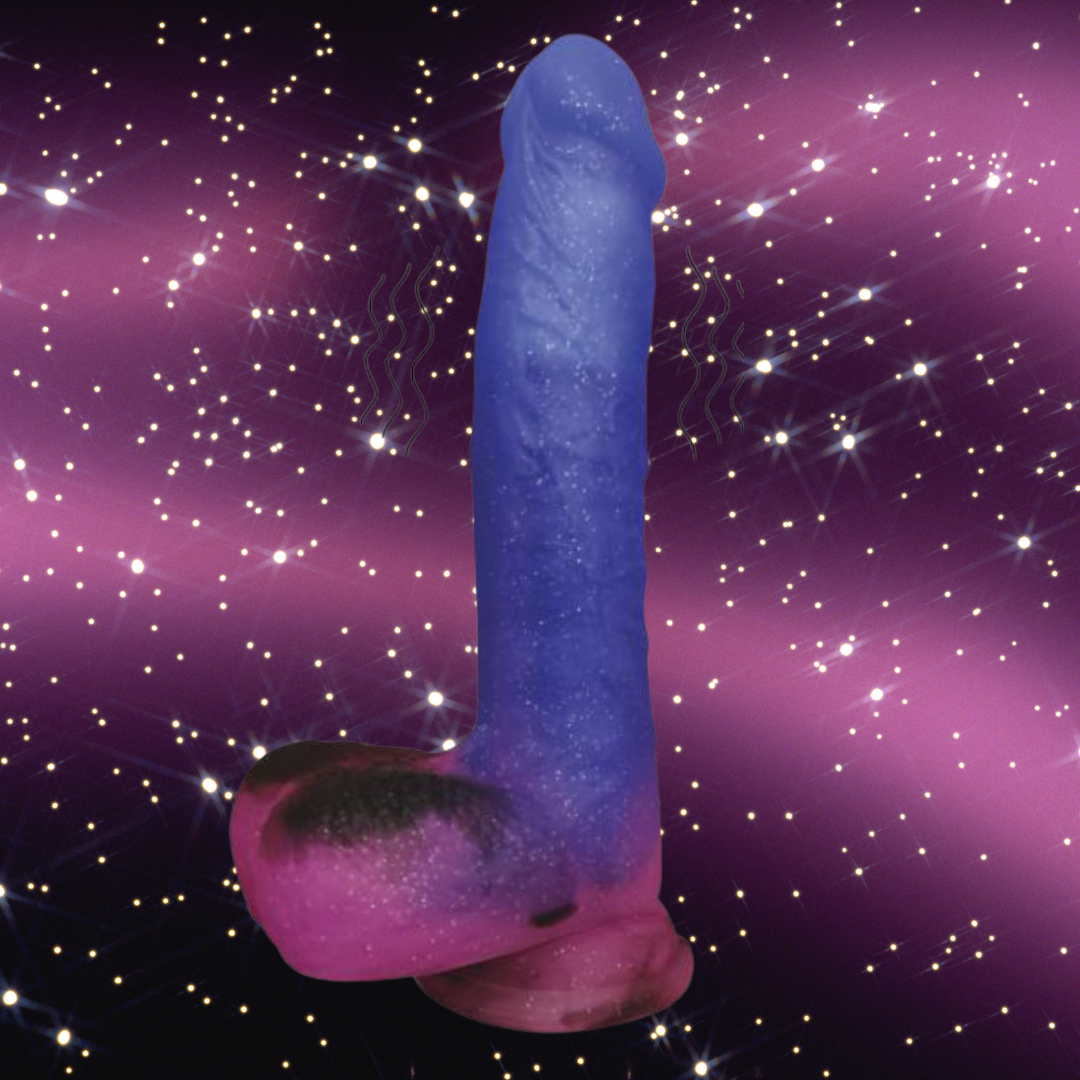 Stardust Milky Way 8.5" Vibrating Suction Cup Dildo The Pleasure Parlor Stardust Milky Way 8.5" Vibrating Suction Cup Dildo The Pleasure Parlor