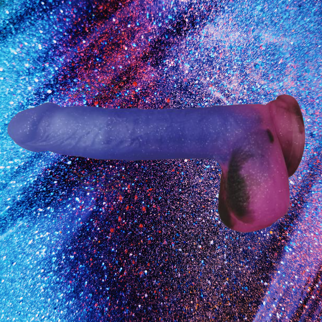 Stardust Milky Way 8.5" Vibrating Suction Cup Dildo The Pleasure Parlor Stardust Milky Way 8.5" Vibrating Suction Cup Dildo The Pleasure Parlor