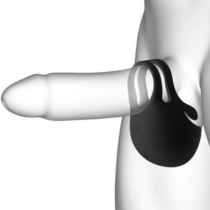 Dorcel Fun Bag Vibrating Cock Ring + Testicle Stimulator The Pleasure Parlor Dorcel Fun Bag Vibrating Cock Ring + Testicle Stimulator The Pleasure Parlor