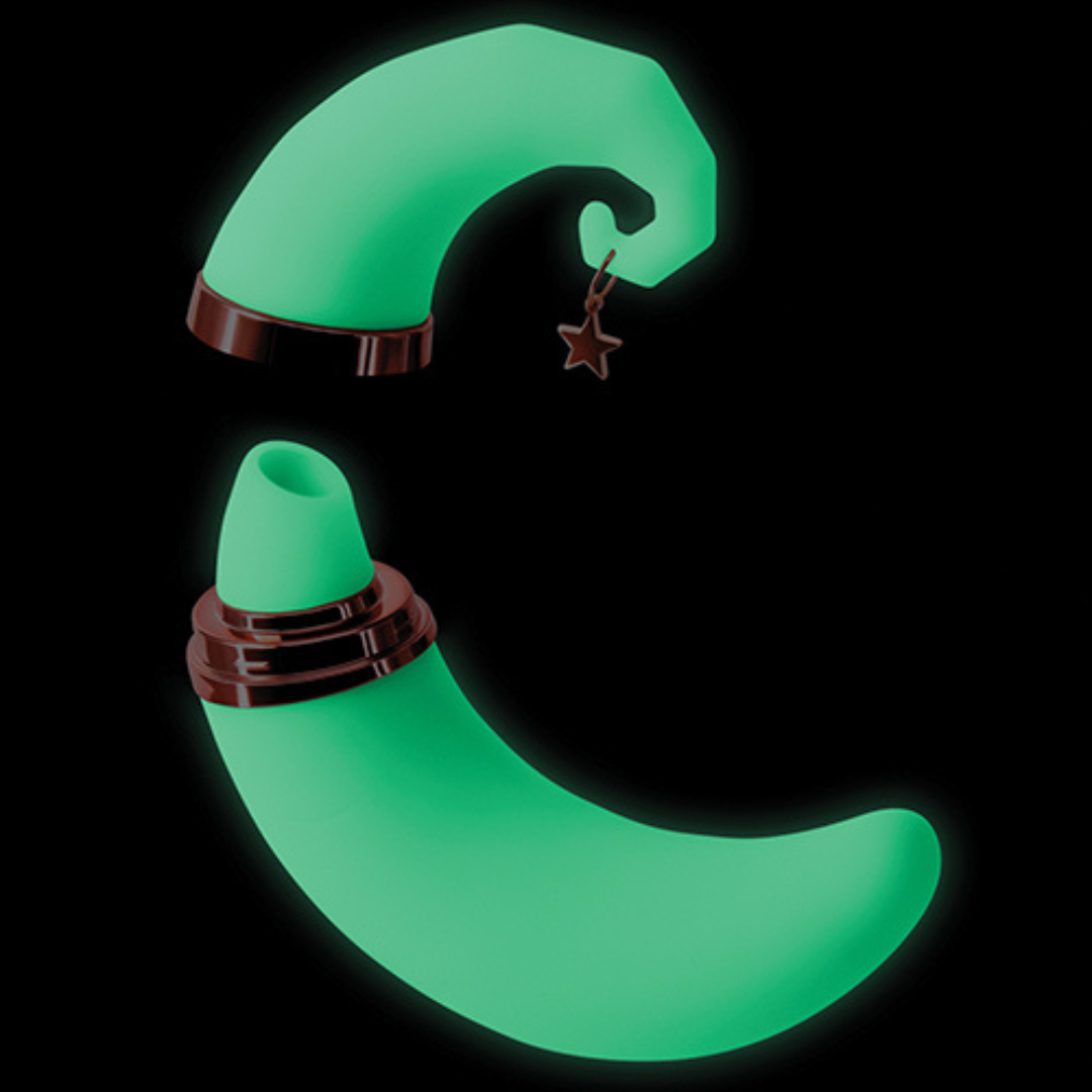 Firefly Dream Glow in the Dark Moon Vibrating Suction Sex Toy The Pleasure Parlor Firefly Dream Glow in the Dark Moon Vibrating Suction Sex Toy The Pleasure Parlor