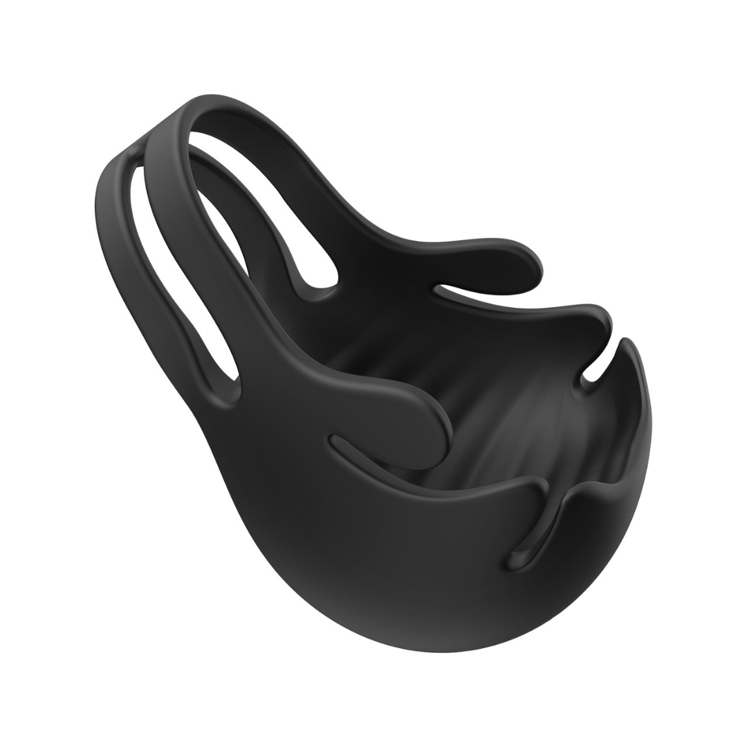 Dorcel Fun Bag Vibrating Cock Ring + Testicle Stimulator The Pleasure Parlor Dorcel Fun Bag Vibrating Cock Ring + Testicle Stimulator The Pleasure Parlor