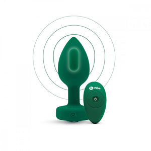 b-Vibe Vibrating Jewel Butt Plug - Medium/Large