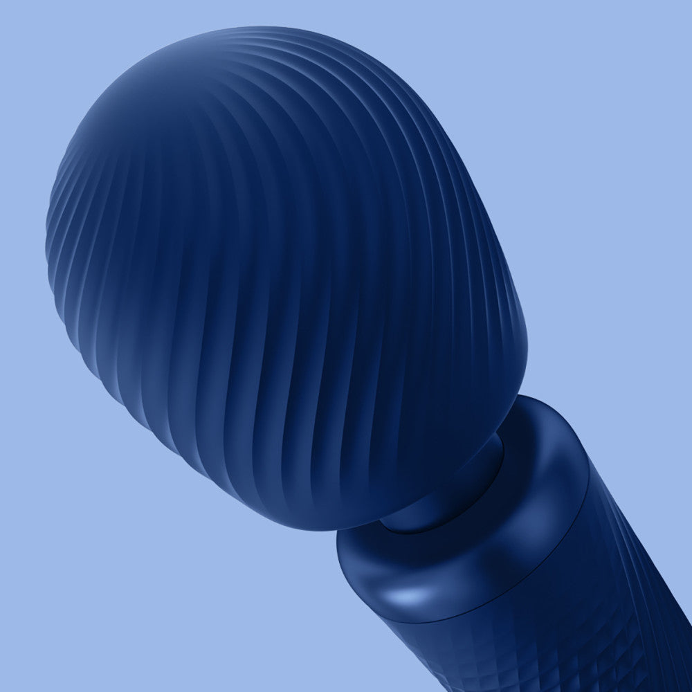 Fun Factory VIM Vibrating Wand Massager with Textured Head The Pleasure Parlor Fun Factory VIM Vibrating Wand Massager with Textured Head The Pleasure Parlor