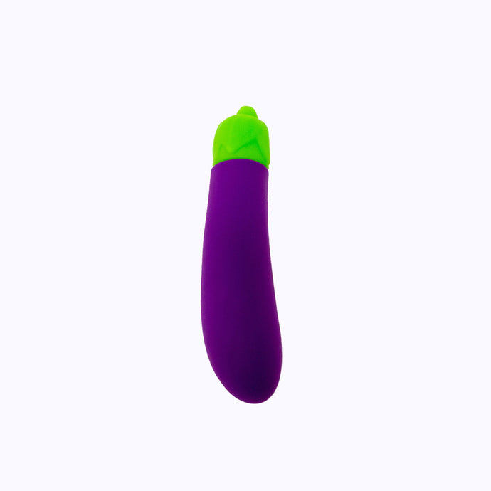 Emojibator Eggplant Silicone Bullet Vibrator