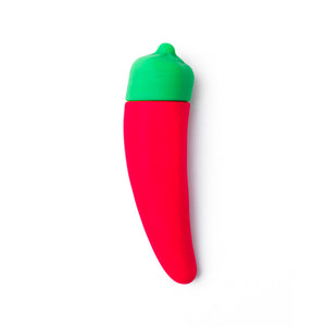 Emojibator Chili Pepper Silicone Bullet Vibrator