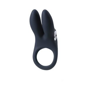 black VeDO Sexy Bunny Rechargeable Silicone Vibrating Cock Ring with bunny ears for clit stimulationblack VeDO Sexy Bunny Rechargeable Silicone Vibrating Cock Ring with bunny ears for clit stimulation