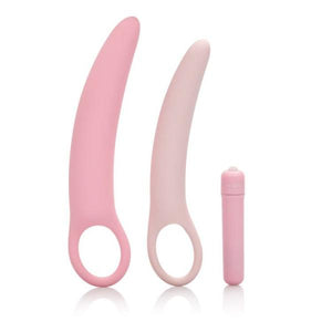 Inspire Collection 3-Piece Vibrating Silicone Dilator Kit The Pleasure Parlor Inspire Collection 3-Piece Vibrating Silicone Dilator Kit The Pleasure Parlor