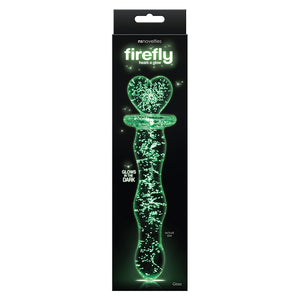 Firefly Glow-In-The-Dark Glass Heart Wand