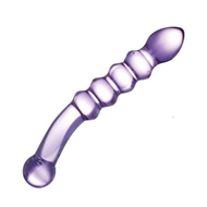 Purple Dual-Sided Glass G-Spot Wand