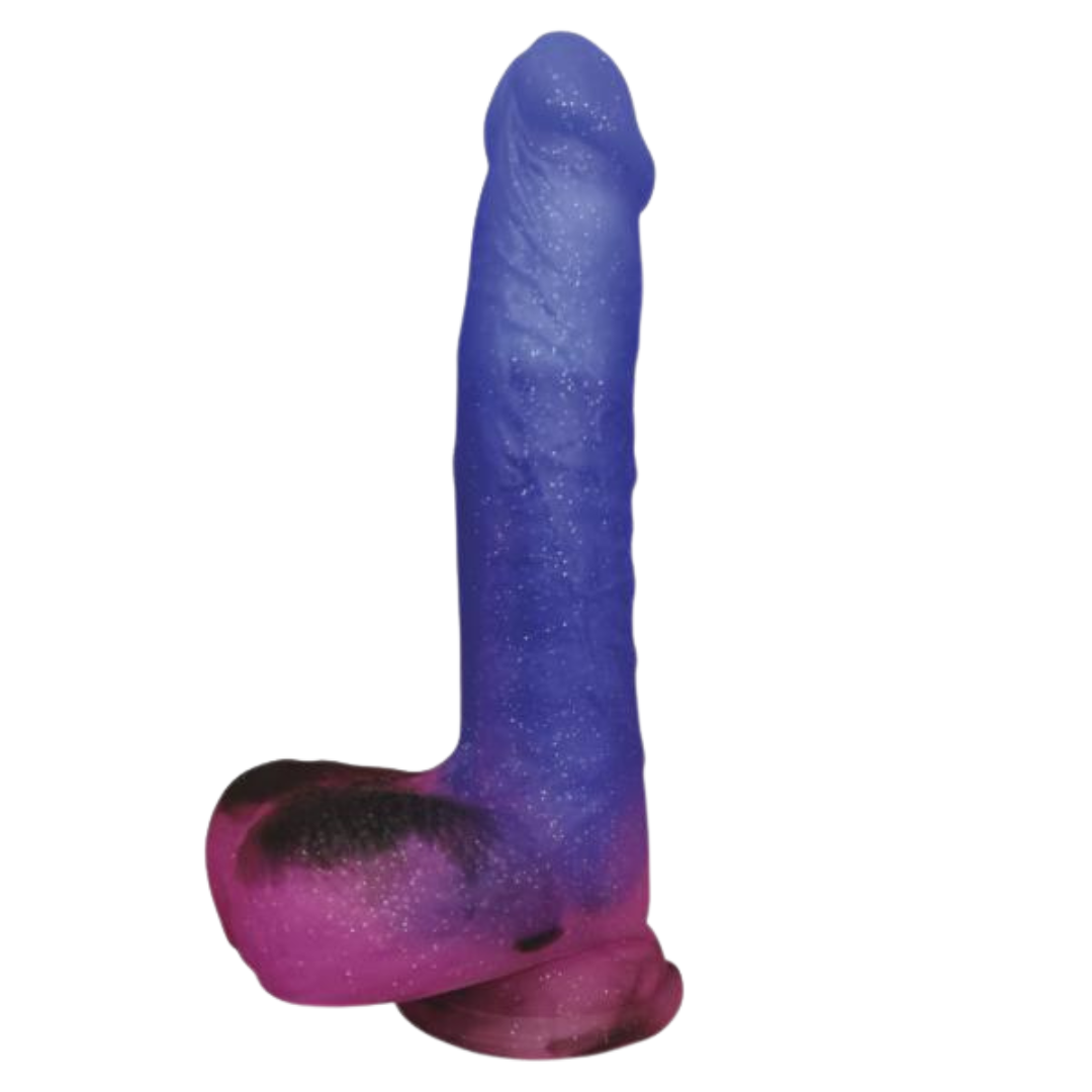 Stardust Milky Way 8.5" Vibrating Suction Cup Dildo The Pleasure Parlor Stardust Milky Way 8.5" Vibrating Suction Cup Dildo The Pleasure Parlor