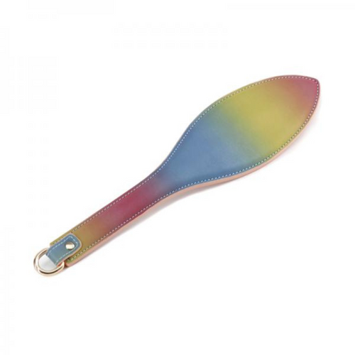Spectra Holographic Rainbow Vegan Leather Paddle