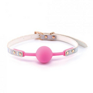Cosmo Bondage Holographic Rainbow Ball Gag
