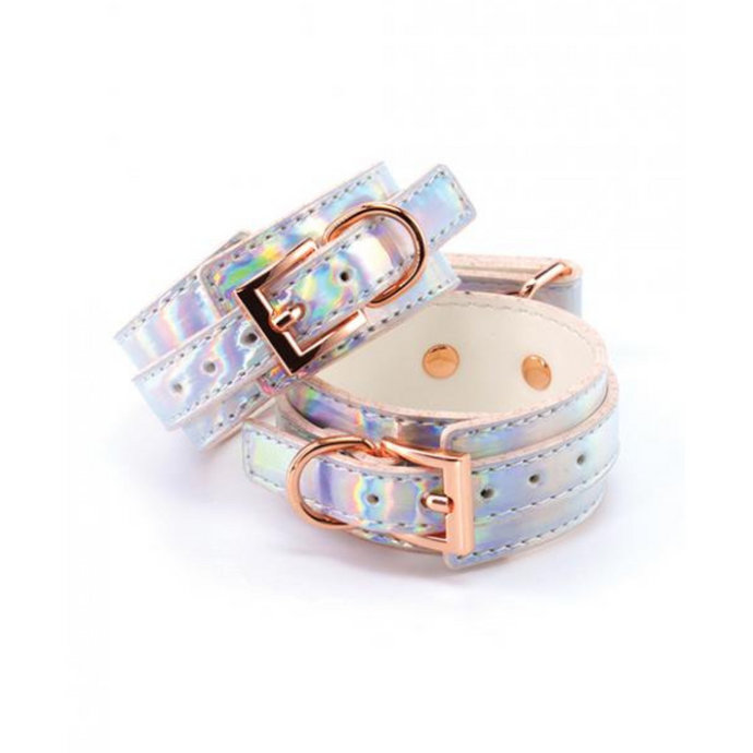 Cosmo Bondage Holographic Rainbow Ankle Cuffs