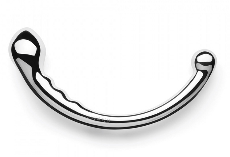 Le Wand Hoop - Stainless Steel G-Spot / P-Spot Dildo The Pleasure Parlor Le Wand Hoop - Stainless Steel G-Spot / P-Spot Dildo The Pleasure Parlor